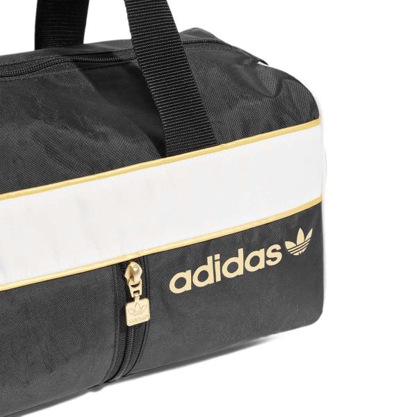 Adidas Sport Small Duffle Bag Tasche IX6840 - schwarz-weiss-gold Im Angebot – Bild 4