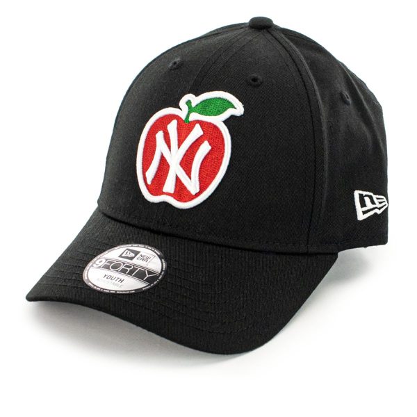 New Era Youth New York Yankees MLB Apple 940 Cap 60565271 - schwarz-rot-grün Zu verkaufen