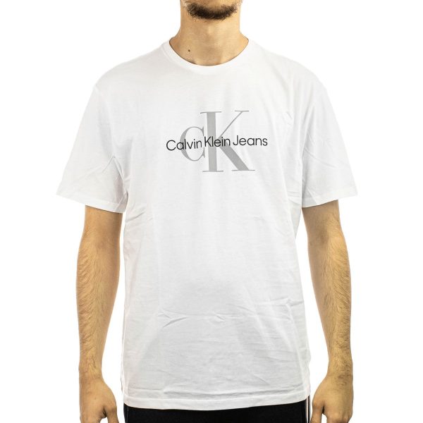 Calvin Klein Hero Monogram T-Shirt 00040EM286-YAA - weiss Jetzt online