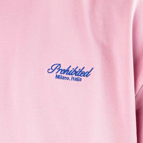 Prohibited Ciao Amore T-Shirt PC-005-017 - rosa Jetzt online – Bild 3