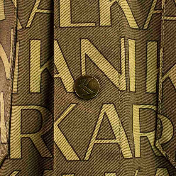 Karl Kani All Over Print Overshirt Hemd 60230005 - beige Im Angebot – Bild 4