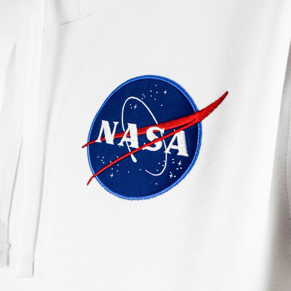 Alpha Industries Inc Space Shuttle Hoodie 178317-09 - weiss Online-Schn?ppchen – Bild 4