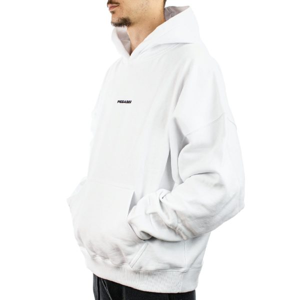 Pegador Logo Boxy Hoodie PGDR-3200-004 - weiss Mode – Bild 2