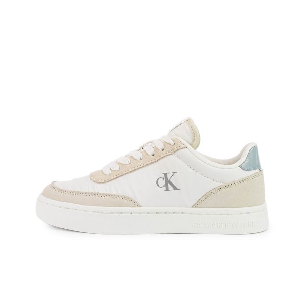 Calvin Klein Classic Cupsole Mix YW0YW01767-01U - weiss-creme-hellblau Online