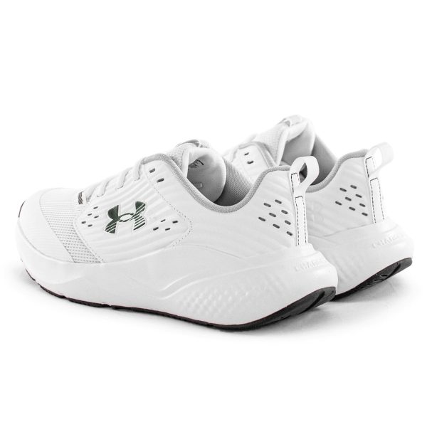 Under Armour Charged Commit Trail 4 3026017-106 - weiss-grau-grün Online – Bild 3
