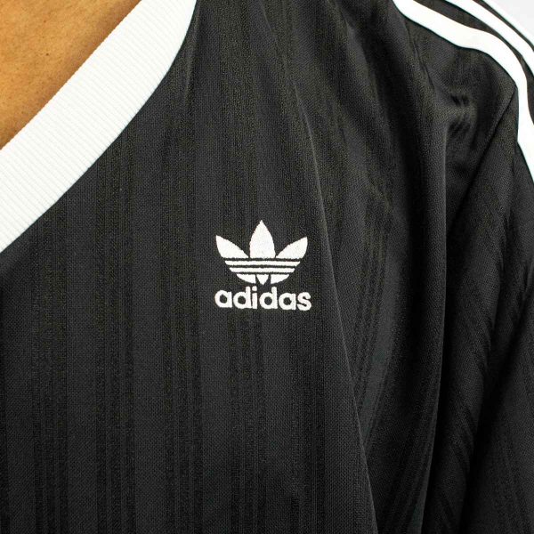 Adidas pique Longsleeve IZ4808 - schwarz-weiss Online-Schn?ppchen – Bild 2