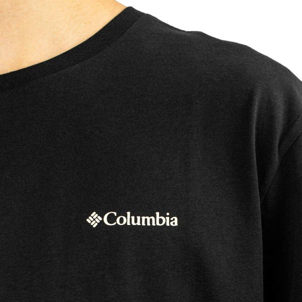 Columbia North Cascades™ T-Shirt 1834041-008 - schwarz Mode – Bild 3