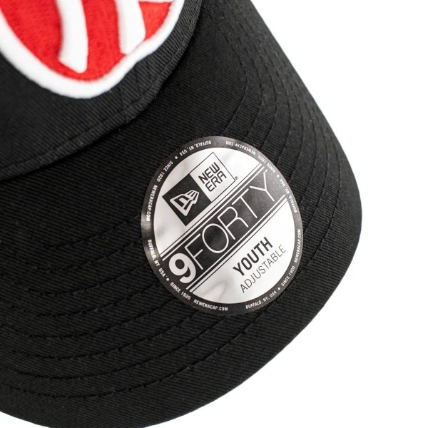 New Era Youth New York Yankees MLB Apple 940 Cap 60565271 - schwarz-rot-grün Zu verkaufen – Bild 3