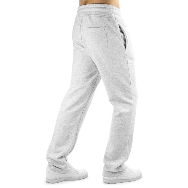 Burocs Basic Wide Sweatpant Jogginghose BR10445-grey-melange - hellgrau meliert Zu verkaufen – Bild 2