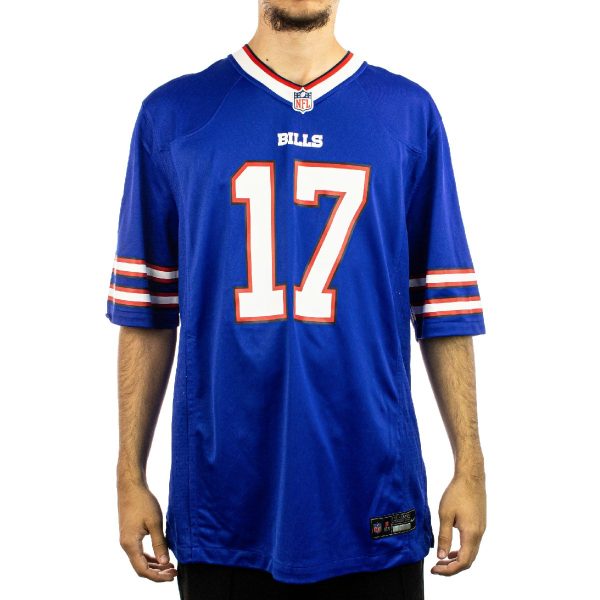 Nike Buffalo Bills Josh Allen #17 NFL Home Game Player Jersey Trikot 67NM-BBGH-81F-2NH - blau-weiss-rot Online-Verkauf