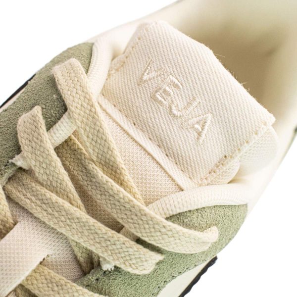 Veja V-10 Prime Leather Pure Black Clay VI0220500 - creme-grün-schwarz Zu verkaufen – Bild 4