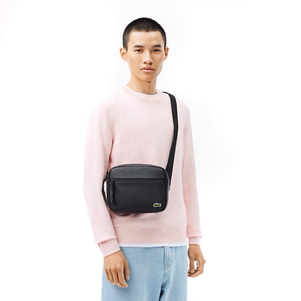 Lacoste Exterior Pocket Reporter Bag Tasche NH4046LV-P00 - schwarz Jetzt online – Bild 5