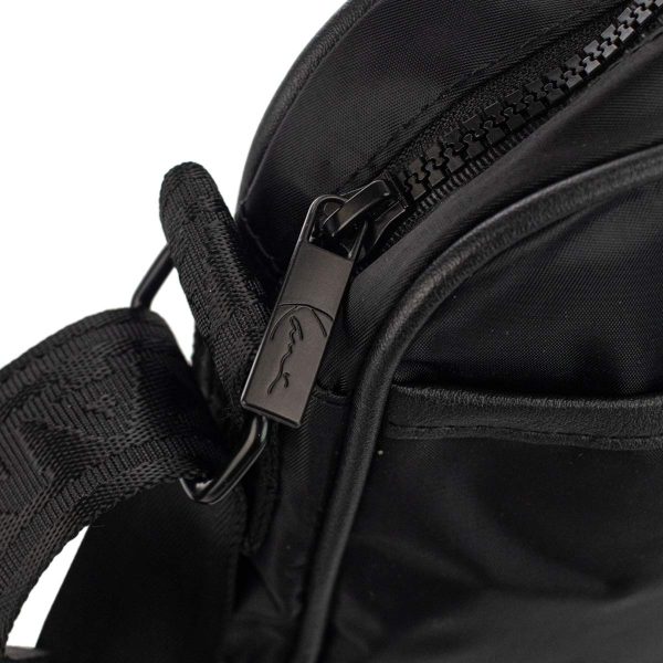 Karl Kani Retro Messenger Bag Bauch Tasche 4052043 - schwarz Schn?ppchen – Bild 3