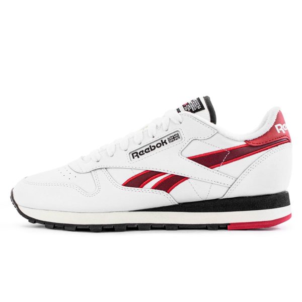 Reebok Classic Leather 100201077 - weiss-rot Rabatt