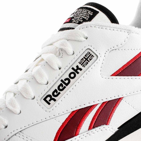 Reebok Classic Leather 100201077 - weiss-rot Rabatt – Bild 4
