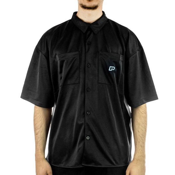 Pegador Zeno Boxy Hemd PGDR-3368-001 442 - schwarz-hellblau Zu verkaufen